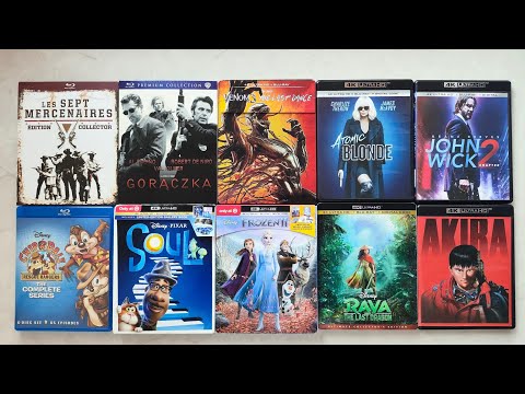 Видео: Пополнение коллекции фильмов на Blu-ray № 32: Холодное сердце 2, Акира, Веном 3 и др.
