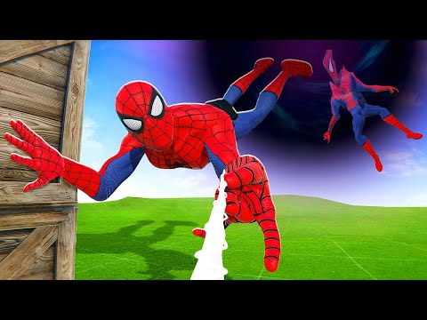 Видео: BLACK HOLE Выживание в роли Человека-паука — Bonelab VR Mods