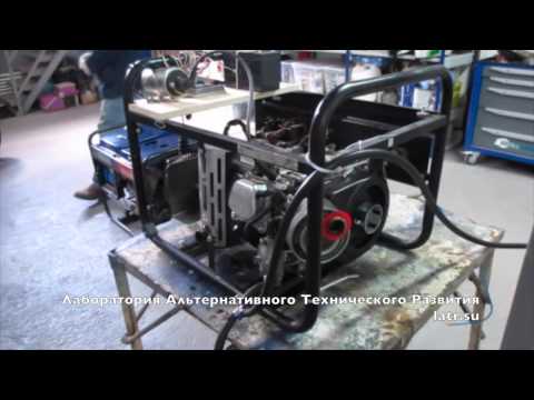Видео: Успешный запуск ДВС на водороде