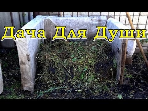 Видео: Делаем  УДОБРЕНИЕ с осени ☝