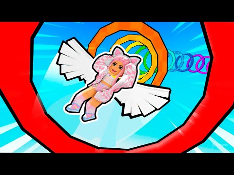 Видео: ОББИ НО Я ЛЕЧУ В РОБЛОКС! Flying Wings Racing Simulator