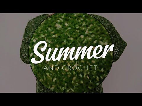 Видео: Что связать летом 2024 ?  Вяжи неповторимую блузку  к лету,  ч 1.   Incredible crochet blouse. #top