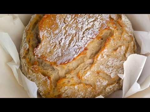 Видео: Вы просили, вот он: хрустящий домашний хлеб с семечками ♥