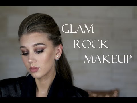 Видео: GLAM ROCK Smokey Eyes | Кошачьи глазки