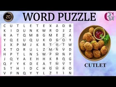 Видео: Поиск слов: Мания вредной еды 🍕🍟 | Сможете ли вы найти их все?