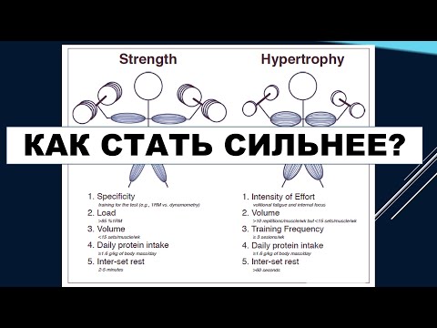 Видео: КАК СТАТЬ СИЛЬНЕЕ?