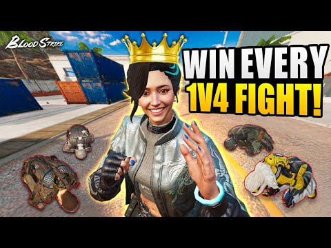 Видео: Как доминировать в одиночку против отрядов в BloodStrike!