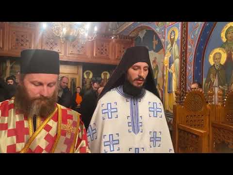 Видео: Свеноћно бденије у манастиру Острог 23.1.2022 љ.Г