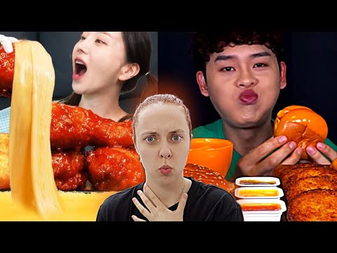 Видео: СКОЛЬКО ТУТ СЫРА? 🧀  ЧТО ЭТИ КОРЕЙЦЫ СЕБЕ ПОЗВОЛЯЮТ 😱 реакция на асмр и мукбанг