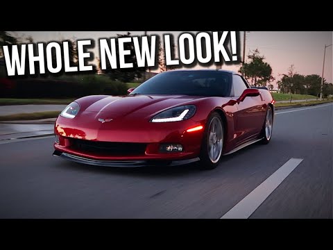 Видео: Делаю мой Corvette C6 ВЫГЛЯДИМЫМ как Corvette C7!! *Намного лучше!*