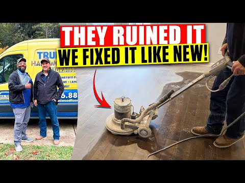 Видео: Инженерная напольная сетка и повторное покрытие с УФ-отверждением 💡 | Исправляем работу, которую ...