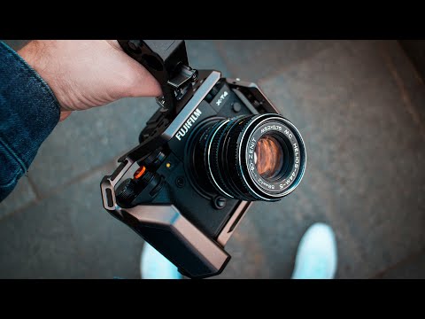 Видео: Теперь снимаю на старые объективы через переходник