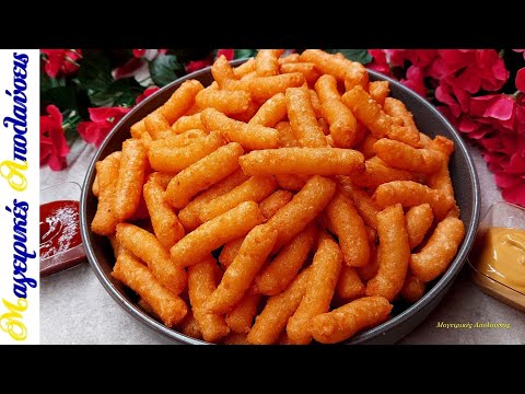 Видео: Домашние читос с сыром. Фантастические cheetos всего из нескольких простых ингредиентов