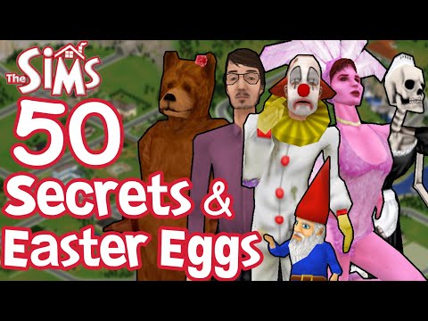 Видео: The Sims 1: 50 пасхальных яиц и секретов!