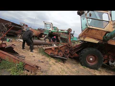 Видео: Запуск та підготовка комбайна Нива СК-5