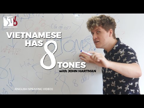 Видео: Во вьетнамском языке 8 тонов | Изучайте вьетнамский с TVO