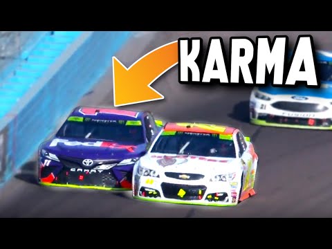 Видео: Моменты «преднамеренных аварий» NASCAR