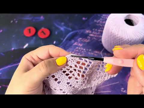 Видео: 11 ряд салфетки «Цветочная»