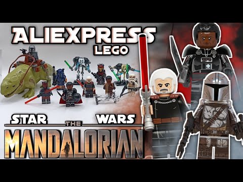 Видео: LEGO STAR WARS из Китая#6▷МАНДАЛОРЕЦ и другие