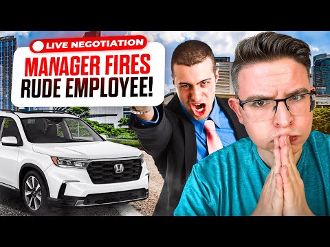 Видео: Грубого продавца уволили?!?! (Переговоры о покупке автомобиля в прямом эфире)