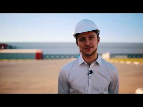 Видео: Применение георешетки для укрепления откосов Логистического комплекса