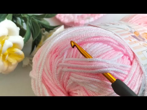 Видео: НЕВЕРОЯТНЫЙ! 2 ряда крючком и такая красота! Вязание крючком