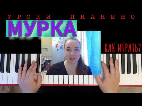 Видео: МУРКА НА ПИАНИНО легко ВСЕГО 5 АККОРДОВ🤩