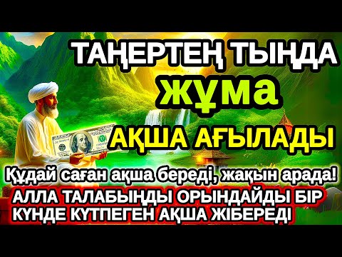 Видео: Тыңда Өте күшті дұға жұма, Алла бір күнде ойламаған ақша байлық жібереді, ризығың көбейеді