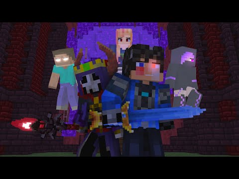 Видео: "Герой" - Minecraft Music Video Rain vs Neaus
