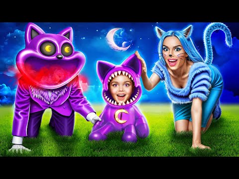 Видео: Мене вдочерили Усміхнені Звірята! Як стати Catnap! Poppy Playtime – у реальному житті!