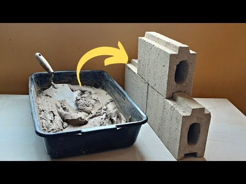 Видео: Как подготовить раствор для кладки фурнитуры