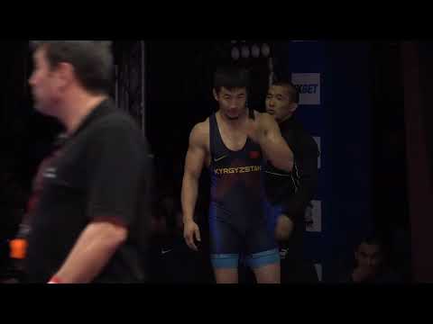 Видео: ГРЕКО-РИМСКАЯ БОРЬБА. Чемпионат Кыргызстана-2023. 67 кг Финал Раззак Бейшекеев-Тынар Шаршенбеков