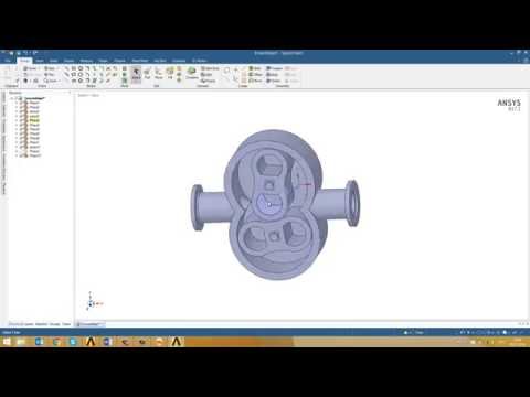 Видео: Моделирование роторного насоса в ANSYS Fluent 17.1.