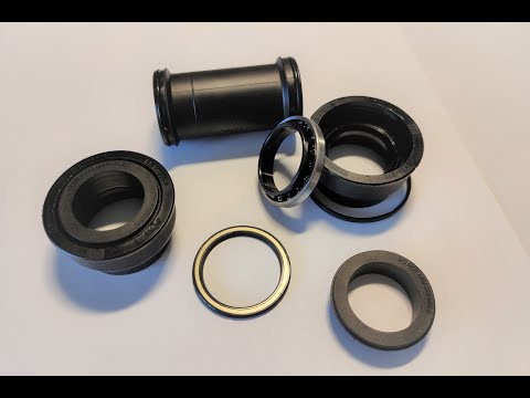 Видео: Каретка Shimano BB-MT800-P, разборка и сборка, обслуживание.