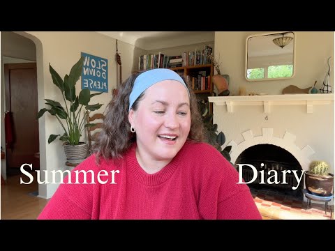 Видео: VLOG| Уютный и креативный летний дневник!