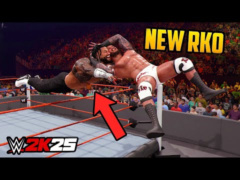 Видео: Я сделал «КАСТОМНЫЕ» финишеры в WWE 2K25!