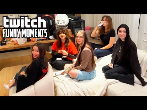 Видео: Топ Моменты с Twitch | Бухлострим с Девушками Фриков