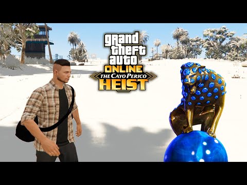 Видео: Кайо-Перико в снегу! Забрал Пантеру в соло и никого не убил в GTA Online