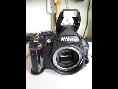 Видео: Nikon D3100 не открывается вспышка (продолжение)