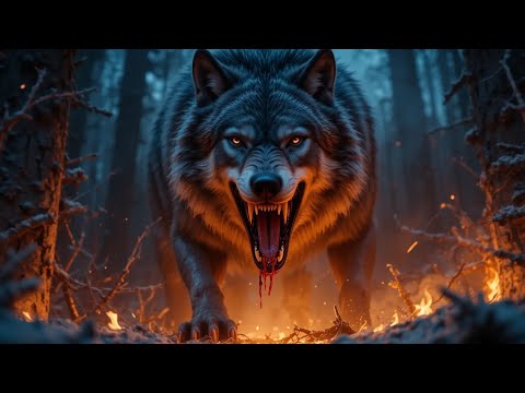 Видео: Маленькая девочка одна в тайге… Волк стал настоящим хищником 🐺🌲