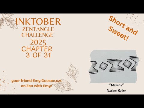 Видео: Глава 3 Inktober | Мелвина от Надин Роллер