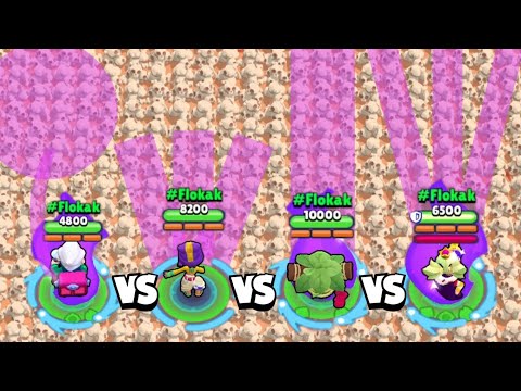 Видео: ВСЕ 95 гиперзарядов! КТО ПРОБЬЁТ БОЛЬШЕ ЧЕРЕПОВ? | BrawlStars