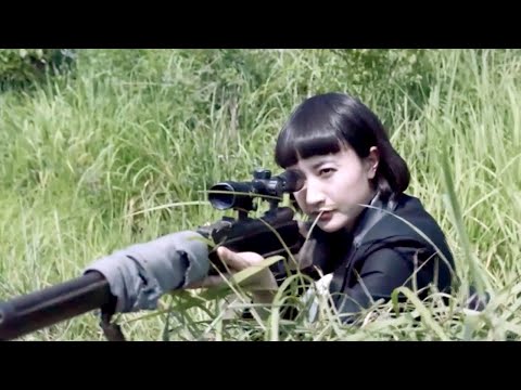 Видео: Японская армия обстреляла лагерь, но неожиданно встретила китайскую женщину-снайпера.