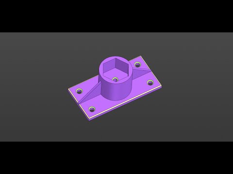Видео: Как создать 3д модель детали в КОМПАС 3D. Урок