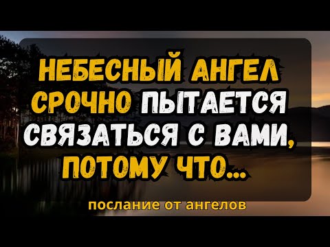 Видео: 💌Небесный ангел срочно пытается связаться с вами, потому что... послание от ангелов