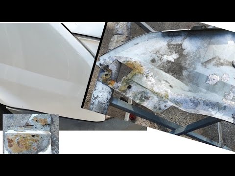 Видео: Снятие и покраска крыльев Форд Транзит в гаражных условиях правильная технология подготовки к покрас