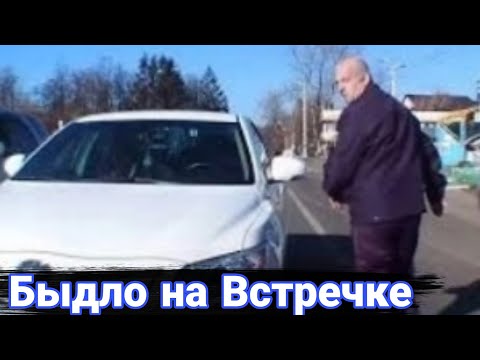 Видео: Наказание автохамов на встречке. №4