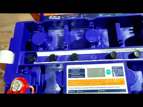Видео: Delta GEL 100Ah (GEL 12-100) (6). Успешное окончание дозаряда. Отстаивание АКБ. Анализ (финишный).