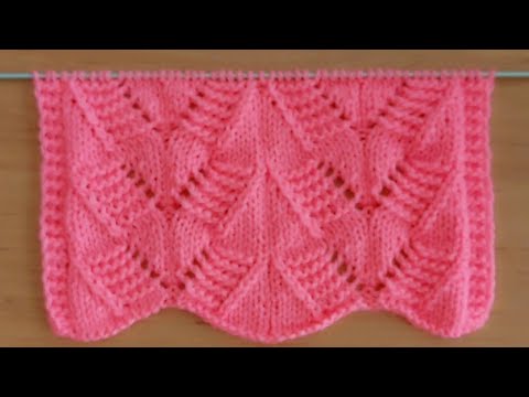 Видео: Красивый узор спицами для туники, жилета, платья, кардигана.