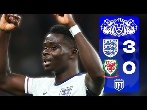 Видео: Букайо Сака ВОЗВРАЩАЕТСЯ! Англия - Уэльс 3:0: лучшие моменты